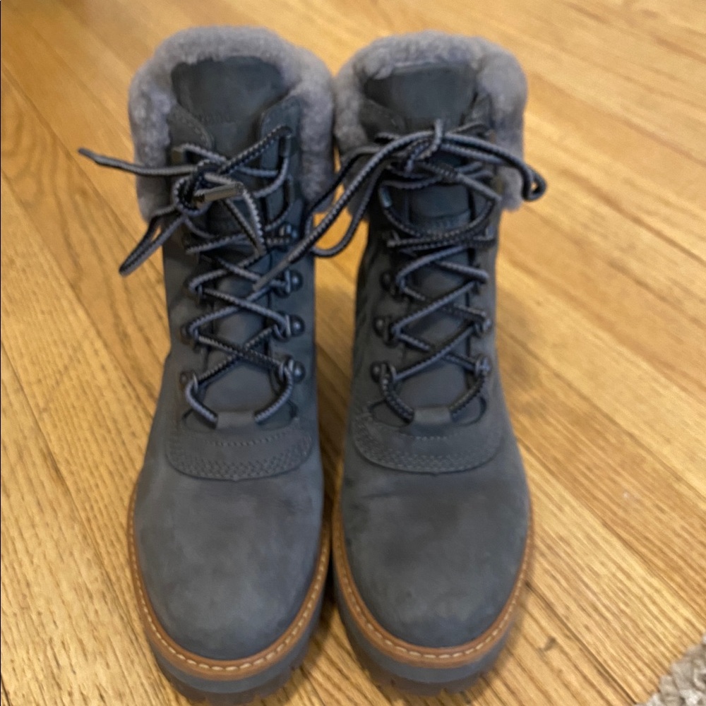 Timberland Grey Womens 6.5 Winter Boot